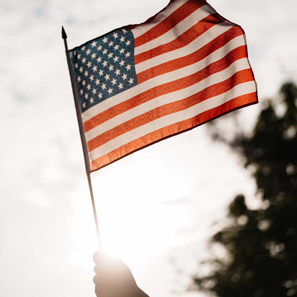 va hospital donate us flag