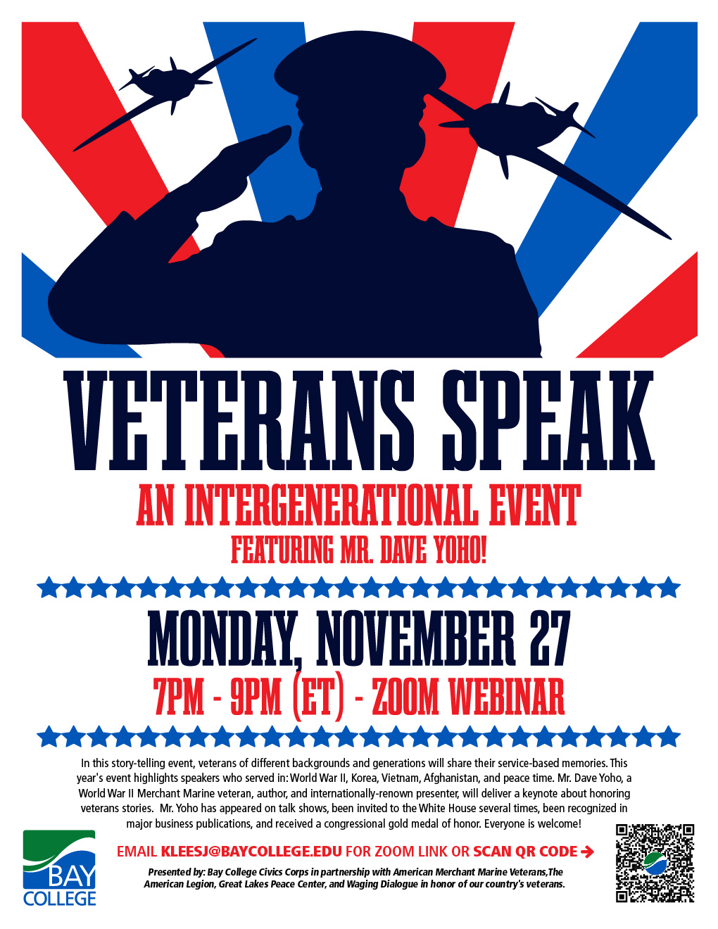 veterans speak flyer