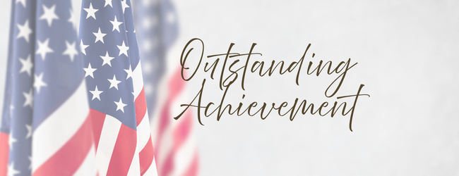 outstanding achievement medal